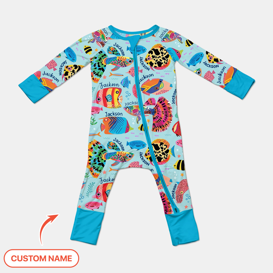 Custom Name Fish Dream Convertible Zippy