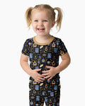 Good Witch Spell books and Potions Bamboo Two Piece Short Sleeve Pajama Set