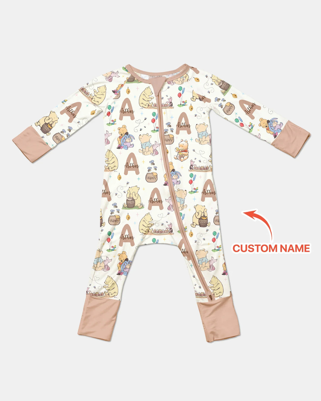 Gerippte Babykleidung mit individuellem Foto - Weich &amp; Skizzenhaft