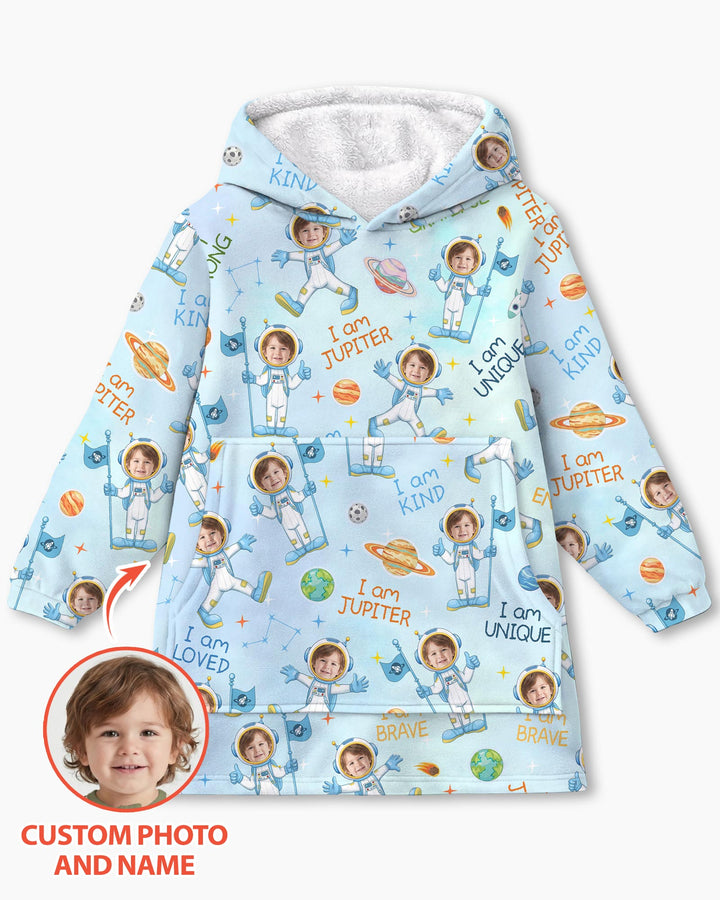Benutzerdefinierter Bambus-Deckenhoodie (Vorlage)