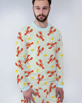 Crawfish Pinch Bamboo Men's Pajama Set