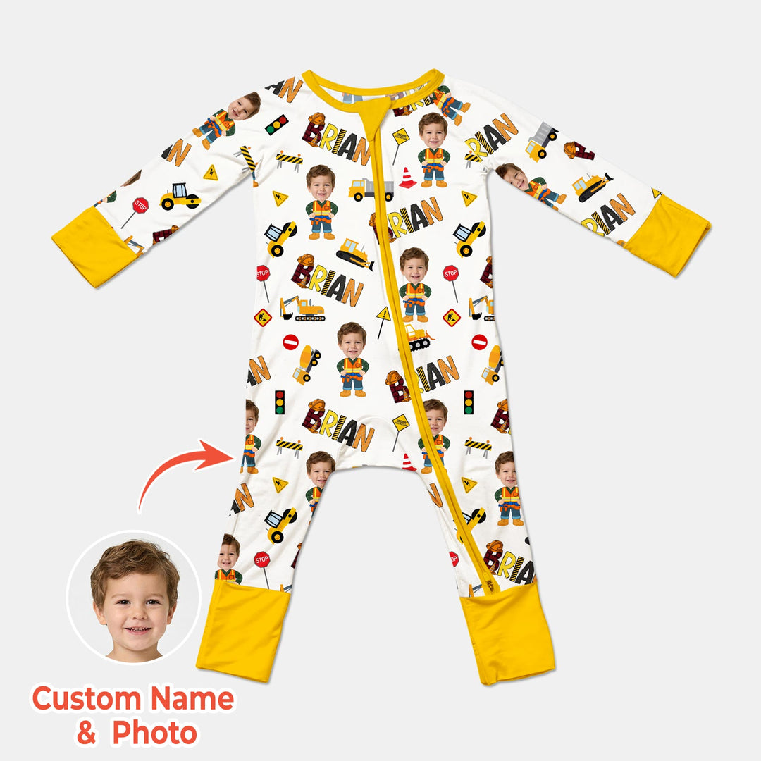 Custom Photo Doodle Little Builder Convertible Zippy