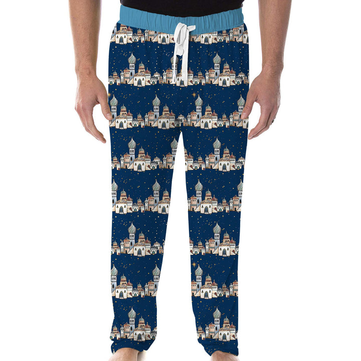O Little Town of Bethlehem Men's Pajama Set