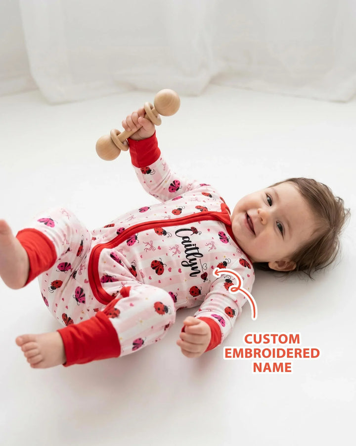 Gerippte Babykleidung mit individuellem Foto - Weich &amp; Skizzenhaft