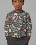 Funny African Animals Bamboo Crewneck Sweatshirt
