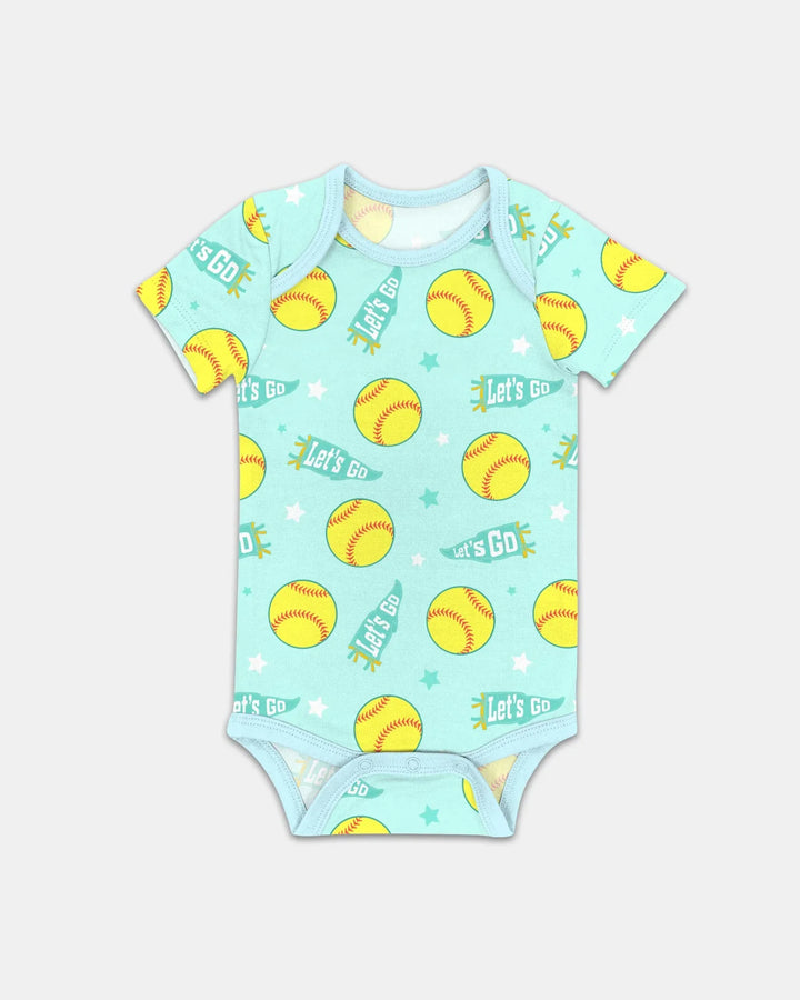 Softball Lovers Bamboo Bodysuit
