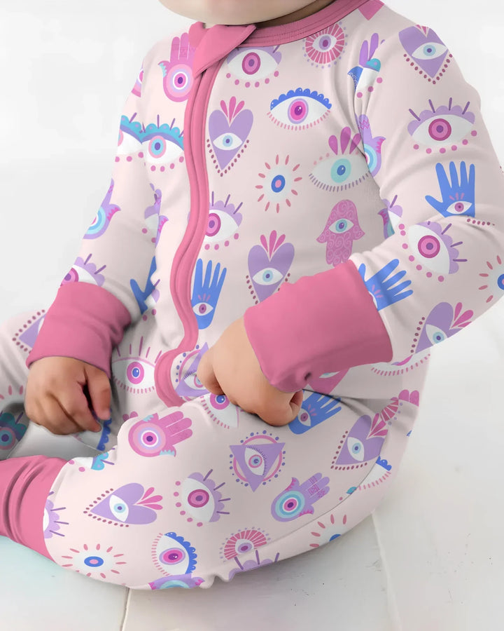 Gerippte Babykleidung mit individuellem Foto - Weich &amp; Skizzenhaft