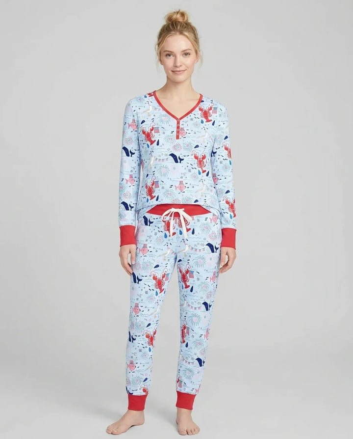 Vorlage Bambus Damen Pyjama Set