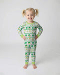 Happy Saint Patrick's Day Bamboo Two Piece Long Sleeve Pajama Set