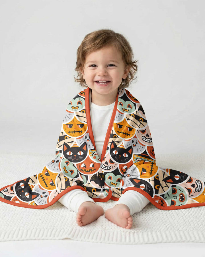 Monster Mash-Up Bamboo Blanket