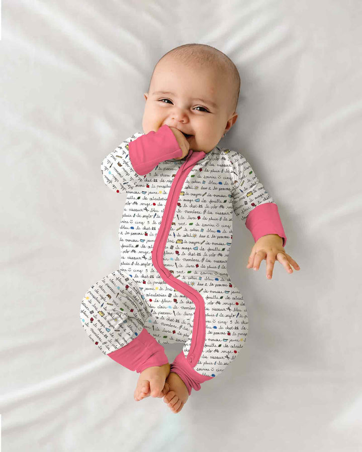 French Classroom Notes Bamboo Convertible Zippy