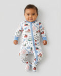 The North Pole Map Bamboo Convertible Zippy