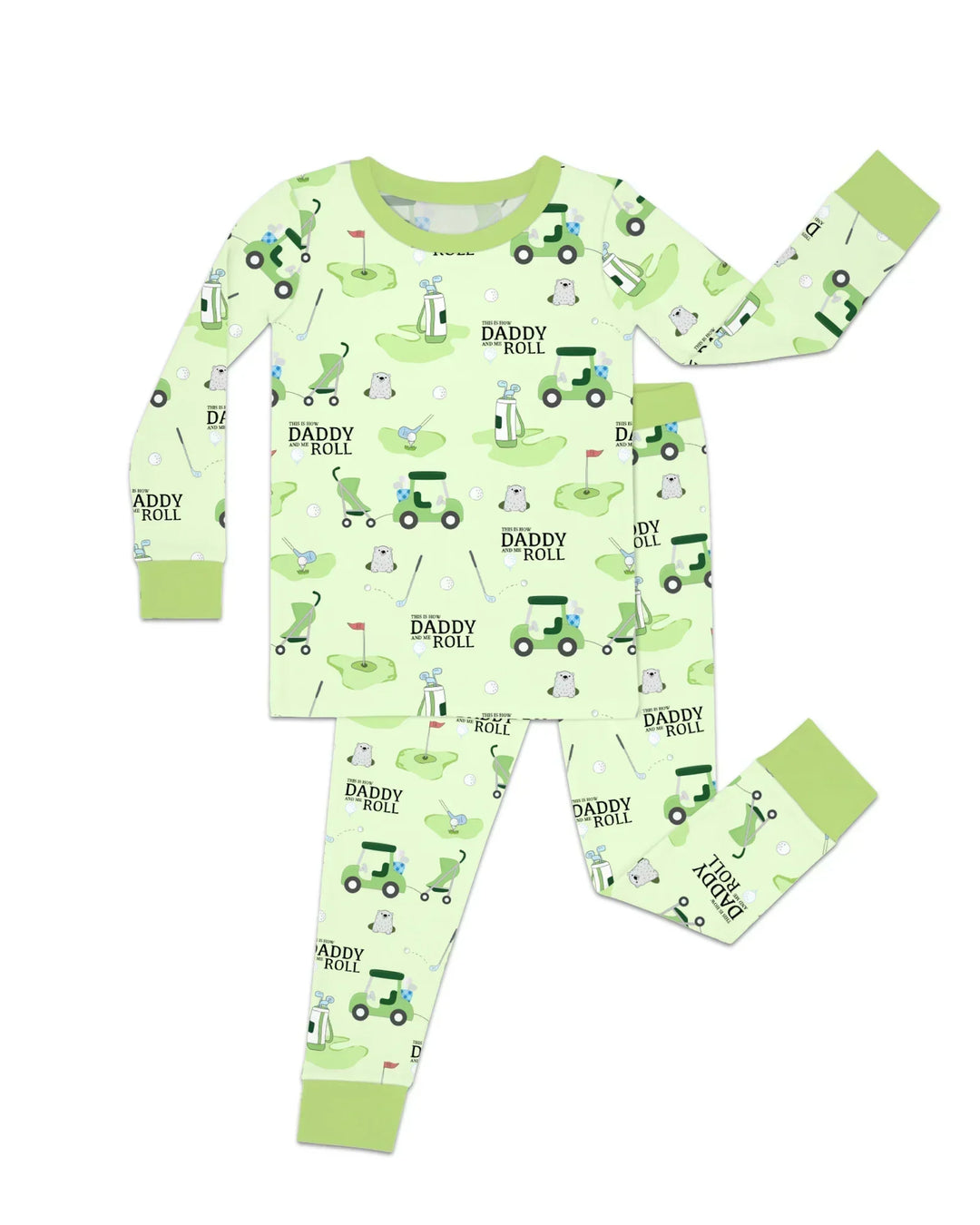 Daddy Golf Team Two Piece Long Sleeve Pajama Set