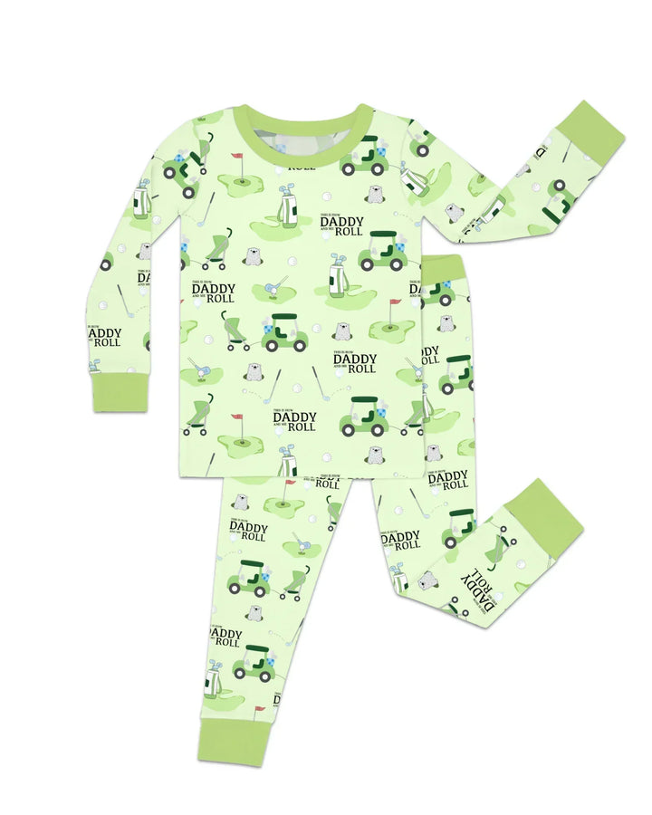 Daddy Golf Team Two Piece Long Sleeve Pajama Set