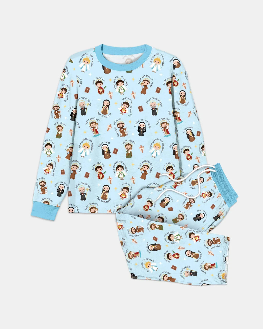 Saints in the Clouds Men's Pajama Set