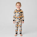 Cute Spooky Donuts Bamboo Two Piece Long Sleeve Pajama Set