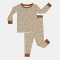 Lil Duck Hunter Bamboo Two Piece Long Sleeve Pajama Set