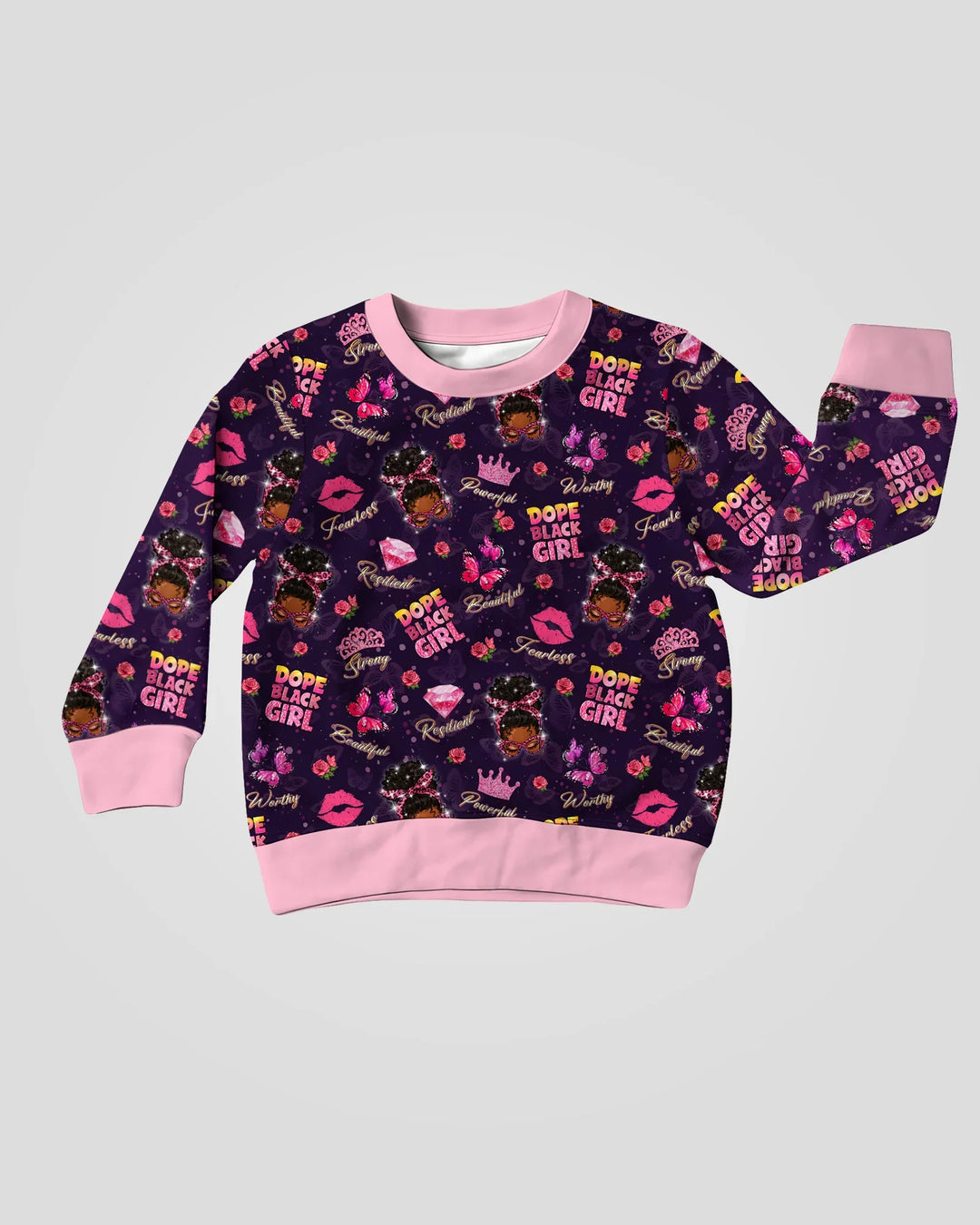 Dope Black Queen Crewneck Sweatshirt