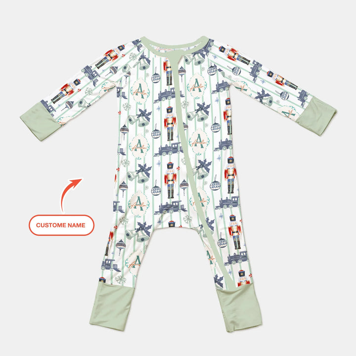 Custom Nutcracker Medium Blue Convertible Zippy , Custom Nutcracker Medium Blue Convertible Zippy - 0-3M