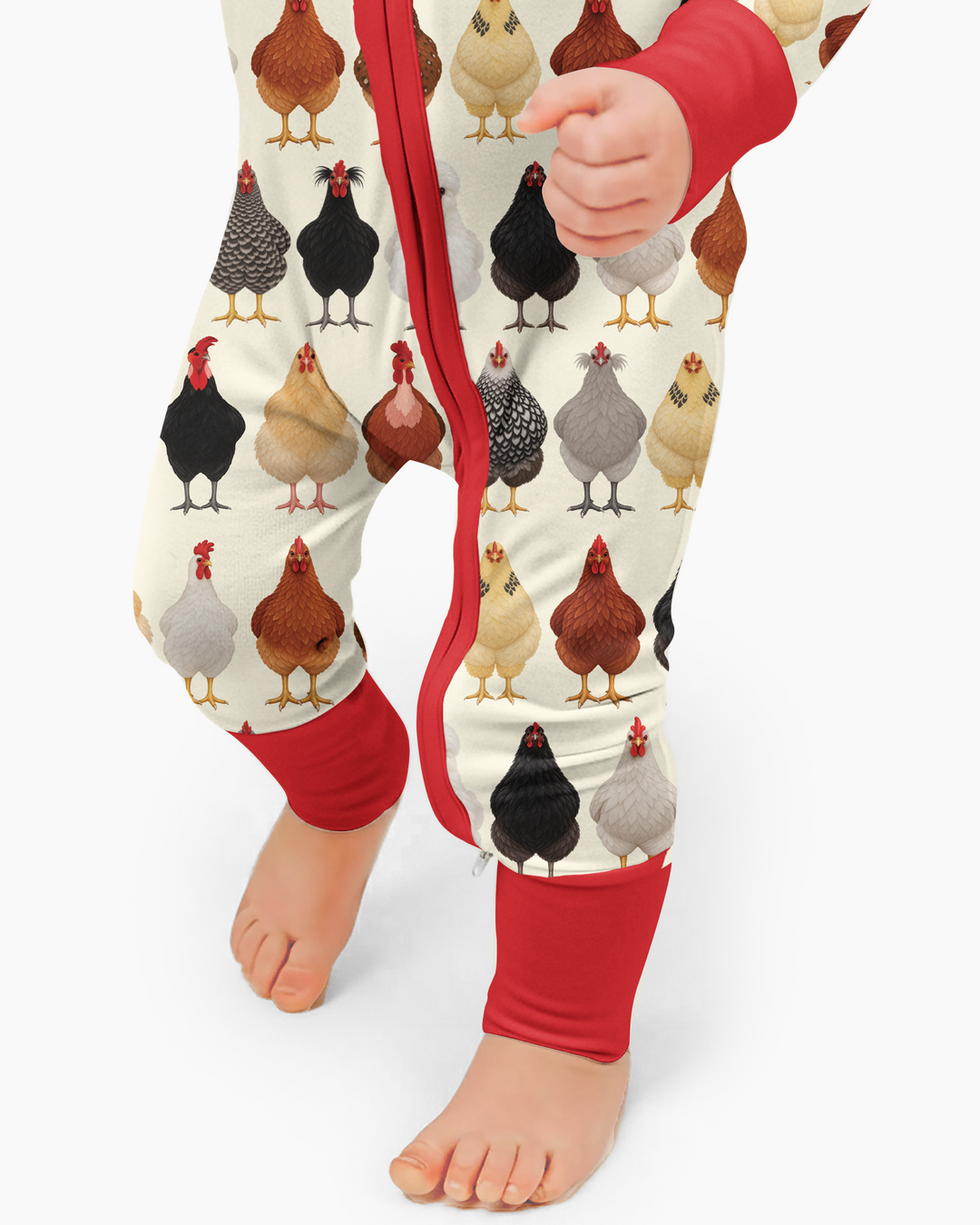 Cluckin' Cute Bamboo Convertible Zippy