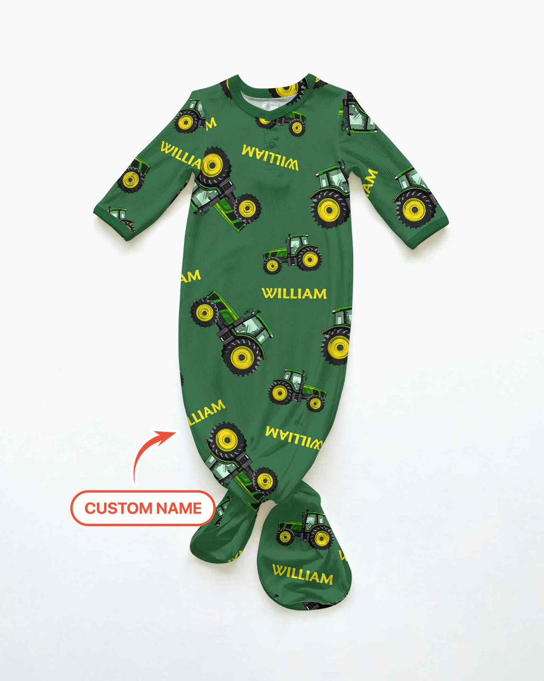 Kleid mit einfarbigem Knoten
