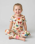 For I Know The Plans I Have For You Bamboo Two Piece Short Sleeve Pajama Set