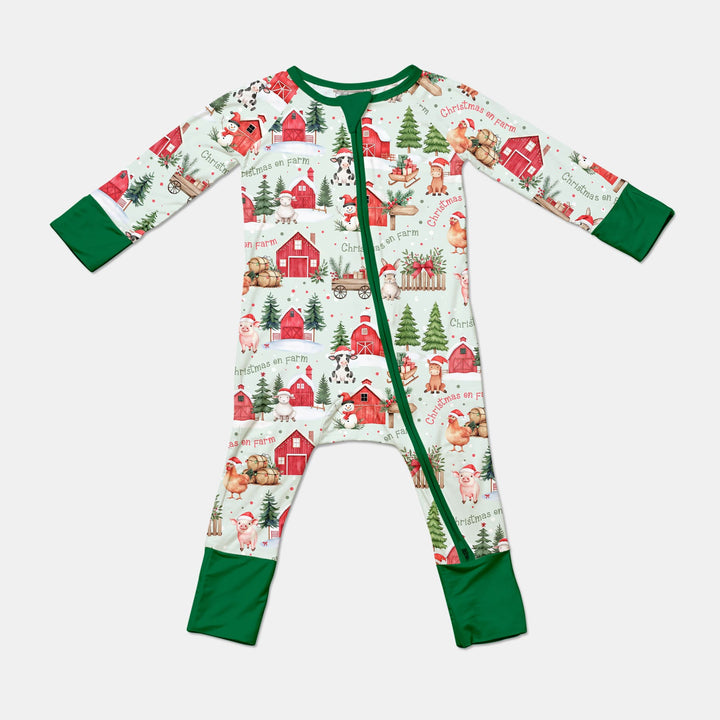 Christmas on Farm Convertible Zippy