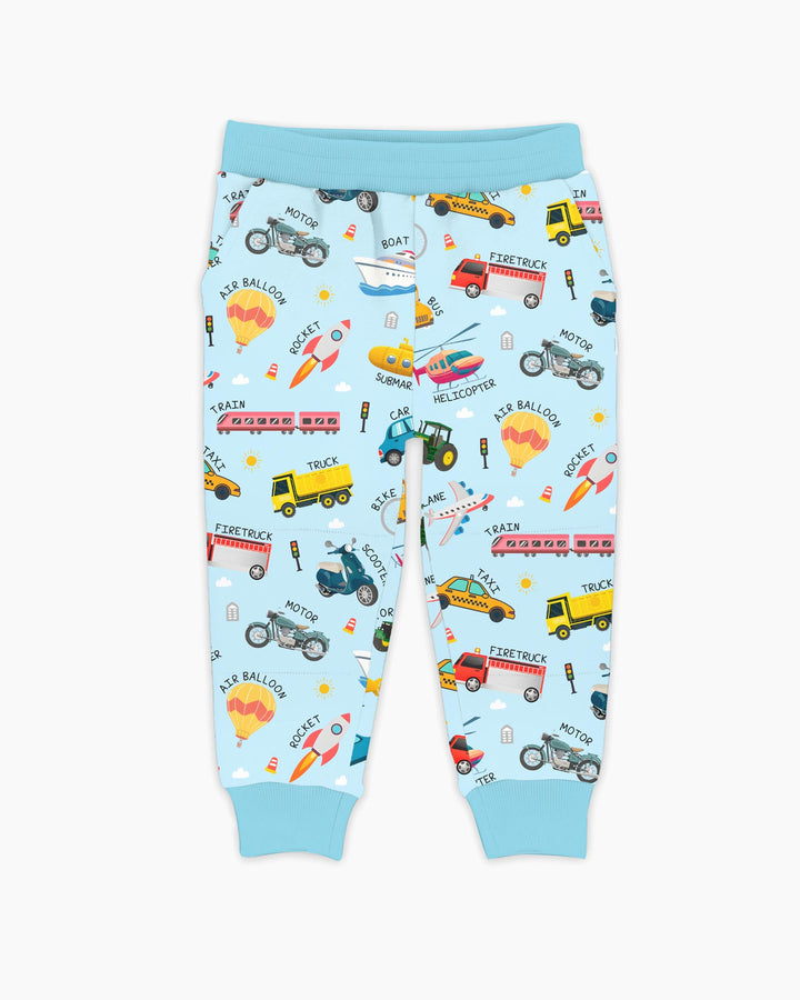 Vehicle Vocabulary Bamboo Jogger