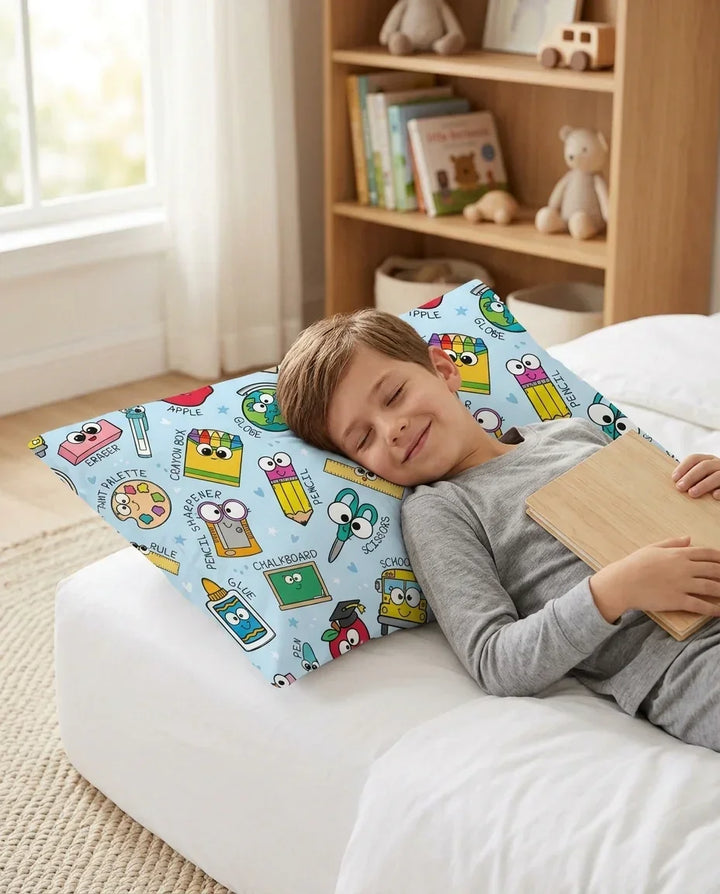 Happy School Pals Bamboo Pillow Case