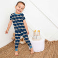 Zweiteiliges, kurzärmliges Pyjama-Set mit Marienkäfern