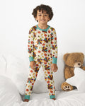 Thankful Turkey Days Bamboo Two Piece Long Sleeve Pajama Set
