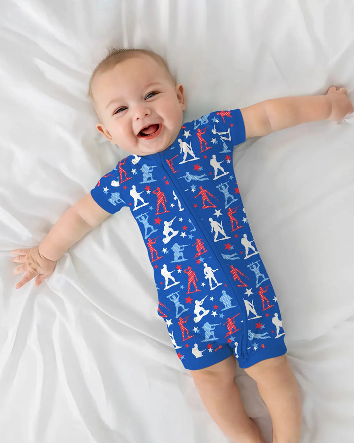 Army Toys 4th of July Bamboo Shorty Zippy