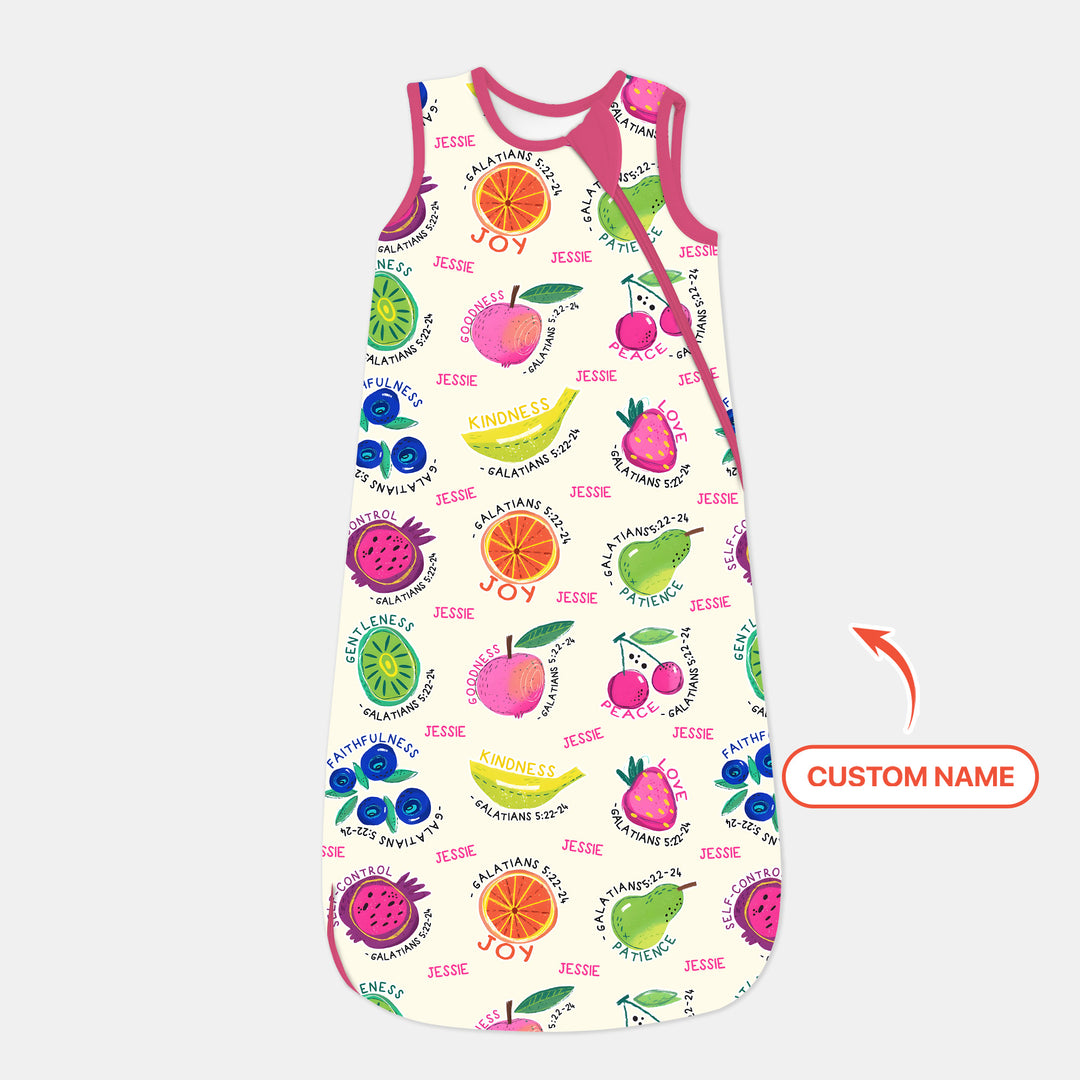 Fruit Of The Spirit Custom Name Sleep Bag