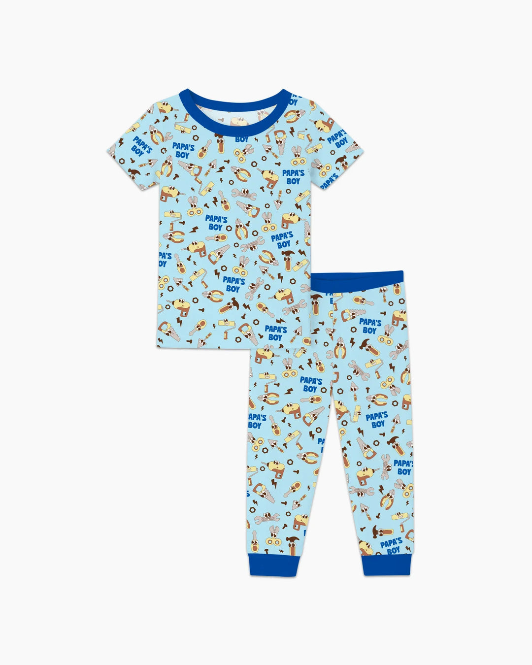 Fixer of All Things Dad Club Bamboo Two Piece Short Sleeve Pajama Set