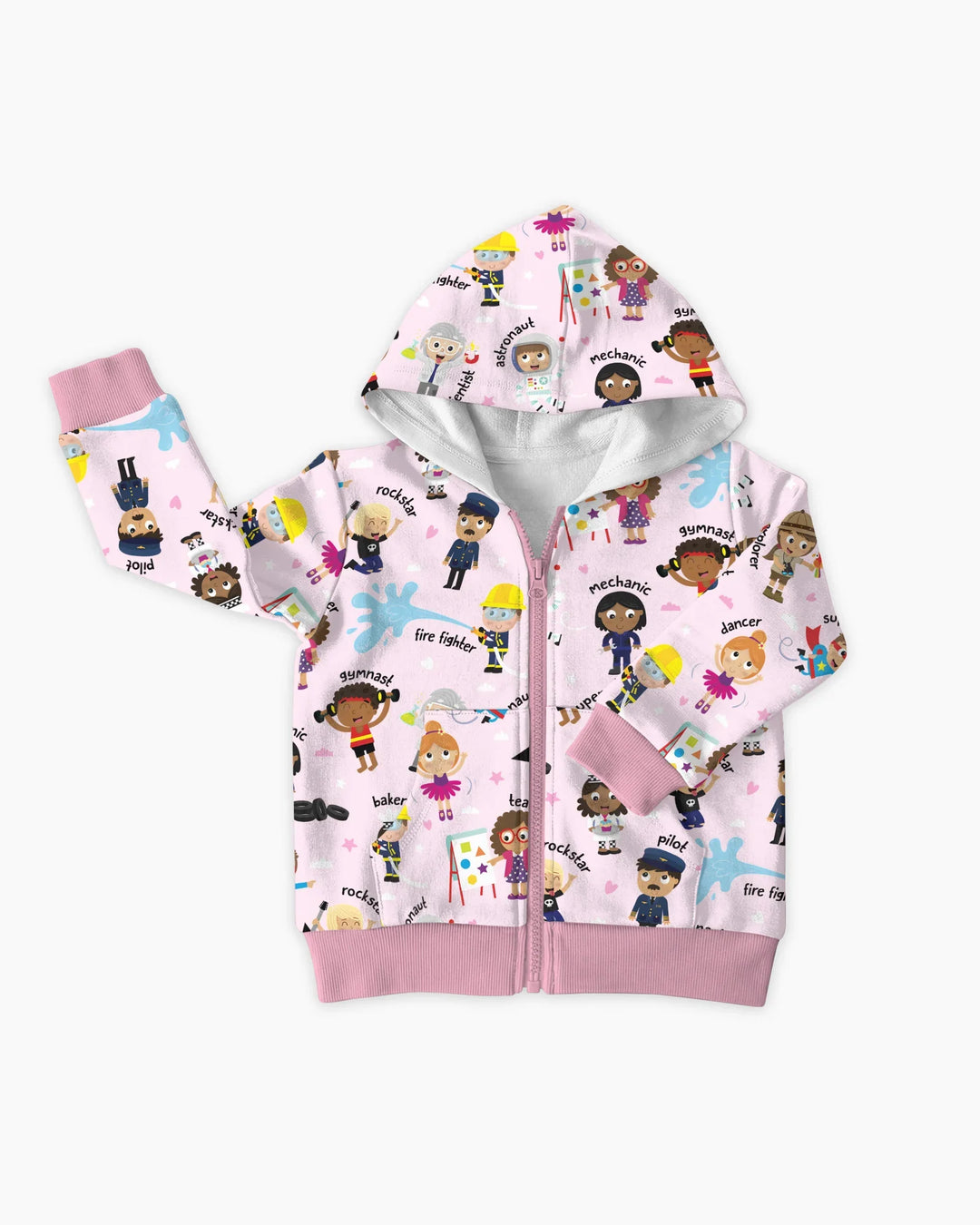 When I Grow Up Bamboo Zip Hoodie
