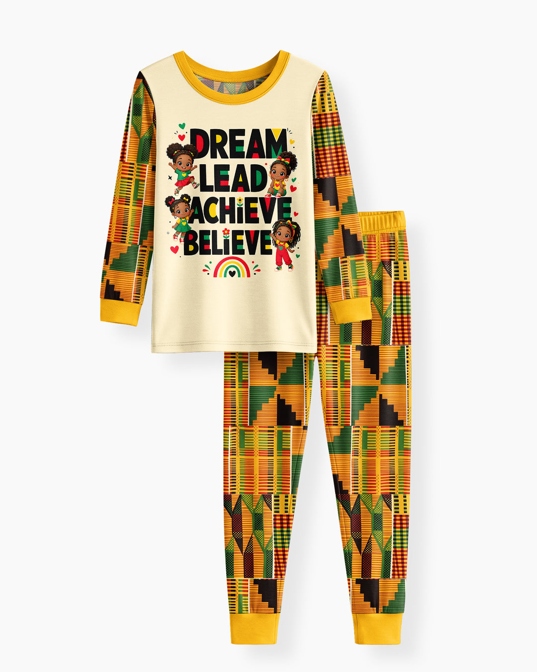 Conjunto de pijama de dos piezas de bambú de manga larga