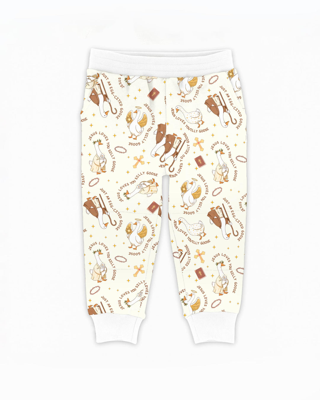 Jesus Loves You Silly Goose Jogger