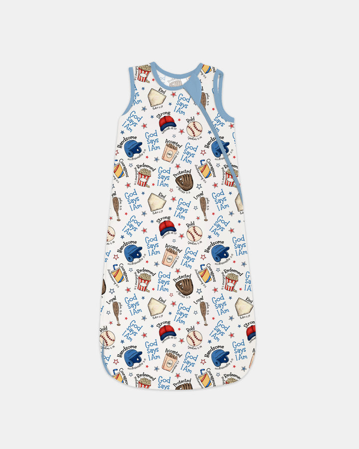 Christian Baseball Sleep Bag