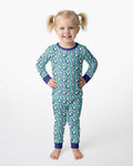 Penguin Hockey Bamboo Two Piece Long Sleeve Pajama Set