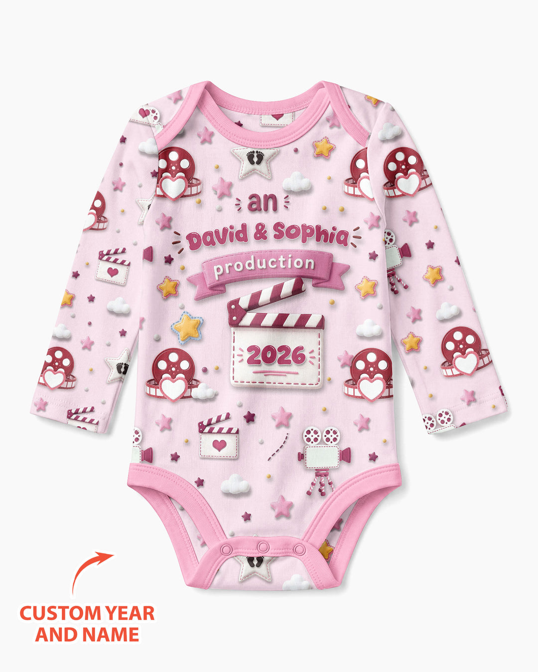 Movie Clapper Bamboo Bodysuit