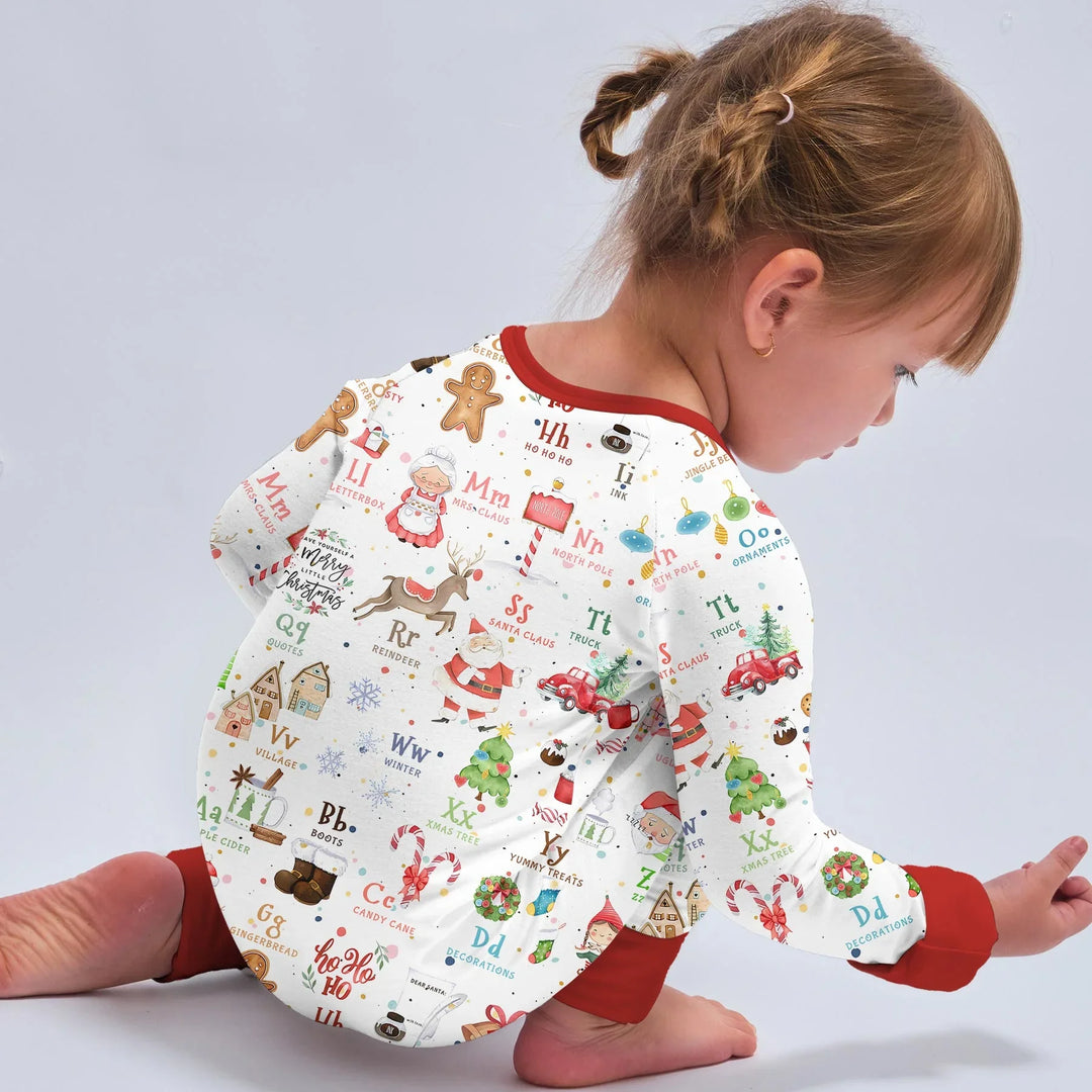 Christmas Alphabet Convertible Zippy