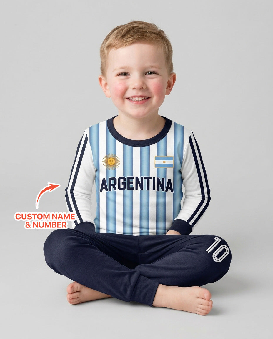 Conjunto de pijama de dos piezas de bambú con mangas largas, plantilla PERSONALIZADA