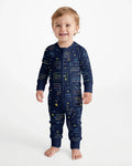 Mono elástico de bambú convertible con cremallera para padre e hijo a juego "It Techy"