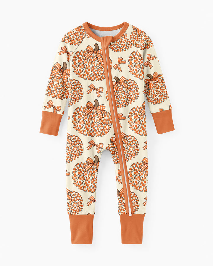 Pumpkin Season Bamboo Convertible Zippy