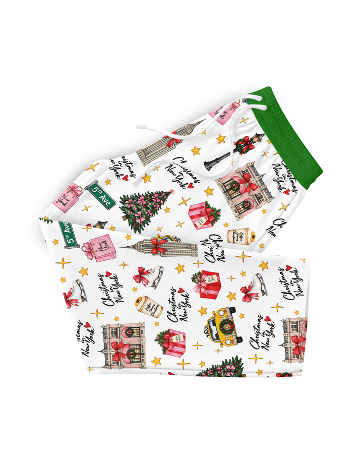 Christmas In NYC Bamboo Men's Pajama Set