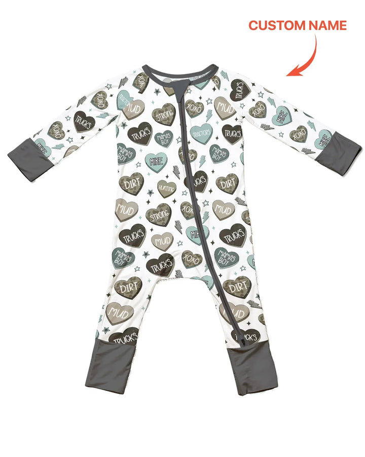 Gerippte Babykleidung mit individuellem Foto - Weich &amp; Skizzenhaft