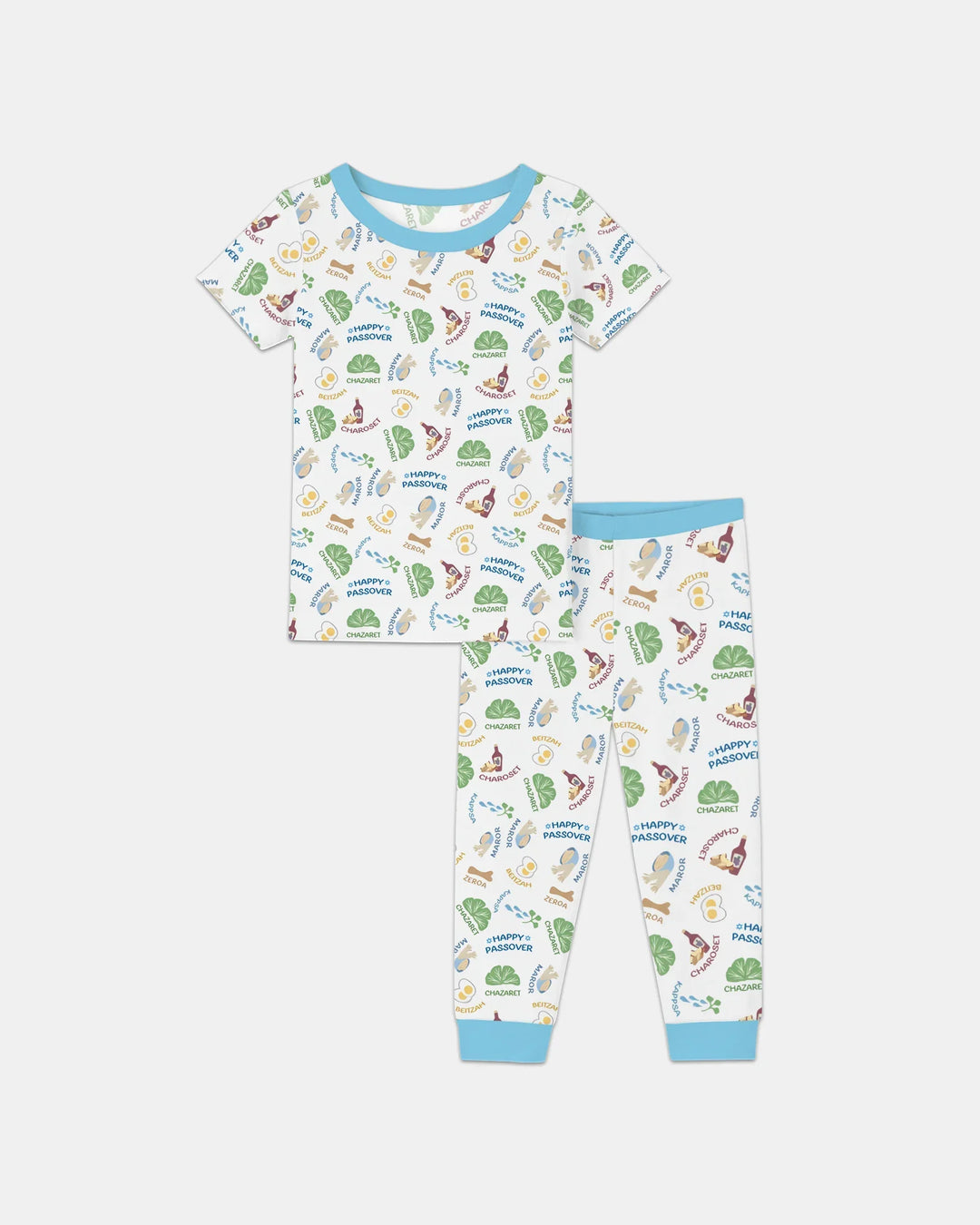 Zweiteiliges, kurzärmliges Pyjama-Set mit Marienkäfern