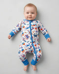 Pijama con cierre y diseño de crustáceos, de bambú, para combinar en familia