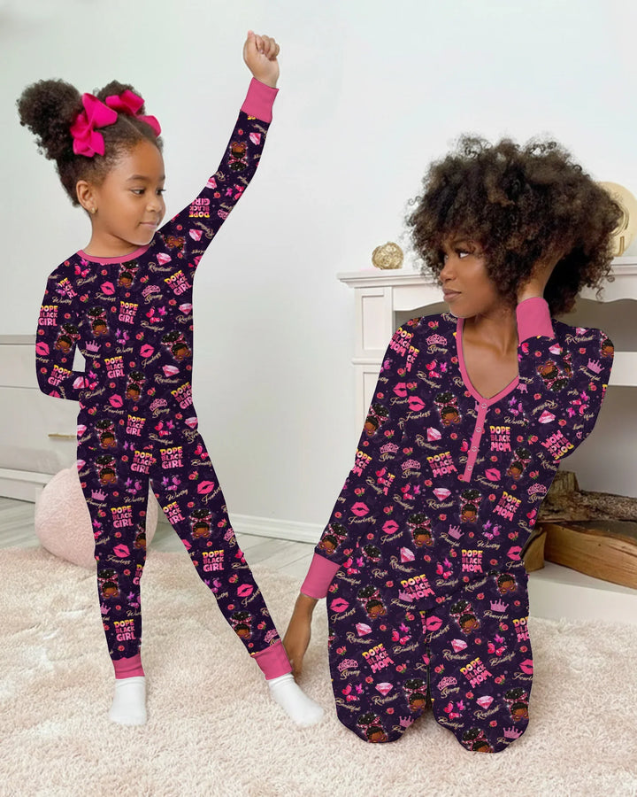 Zweiteiliges, kurzärmliges Pyjama-Set mit Marienkäfern