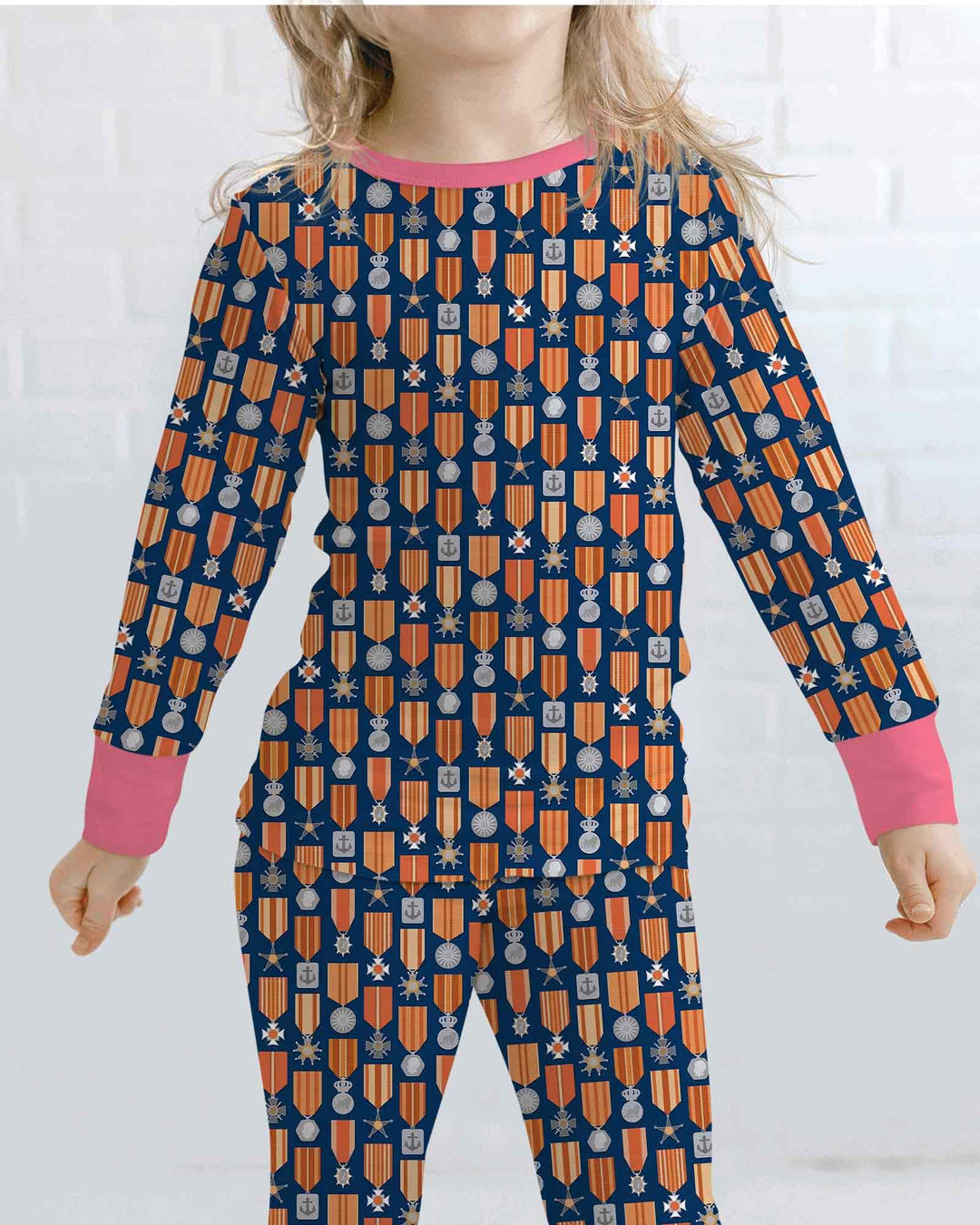 Little Hero Bamboo Two Piece Long Sleeve Pajama Set